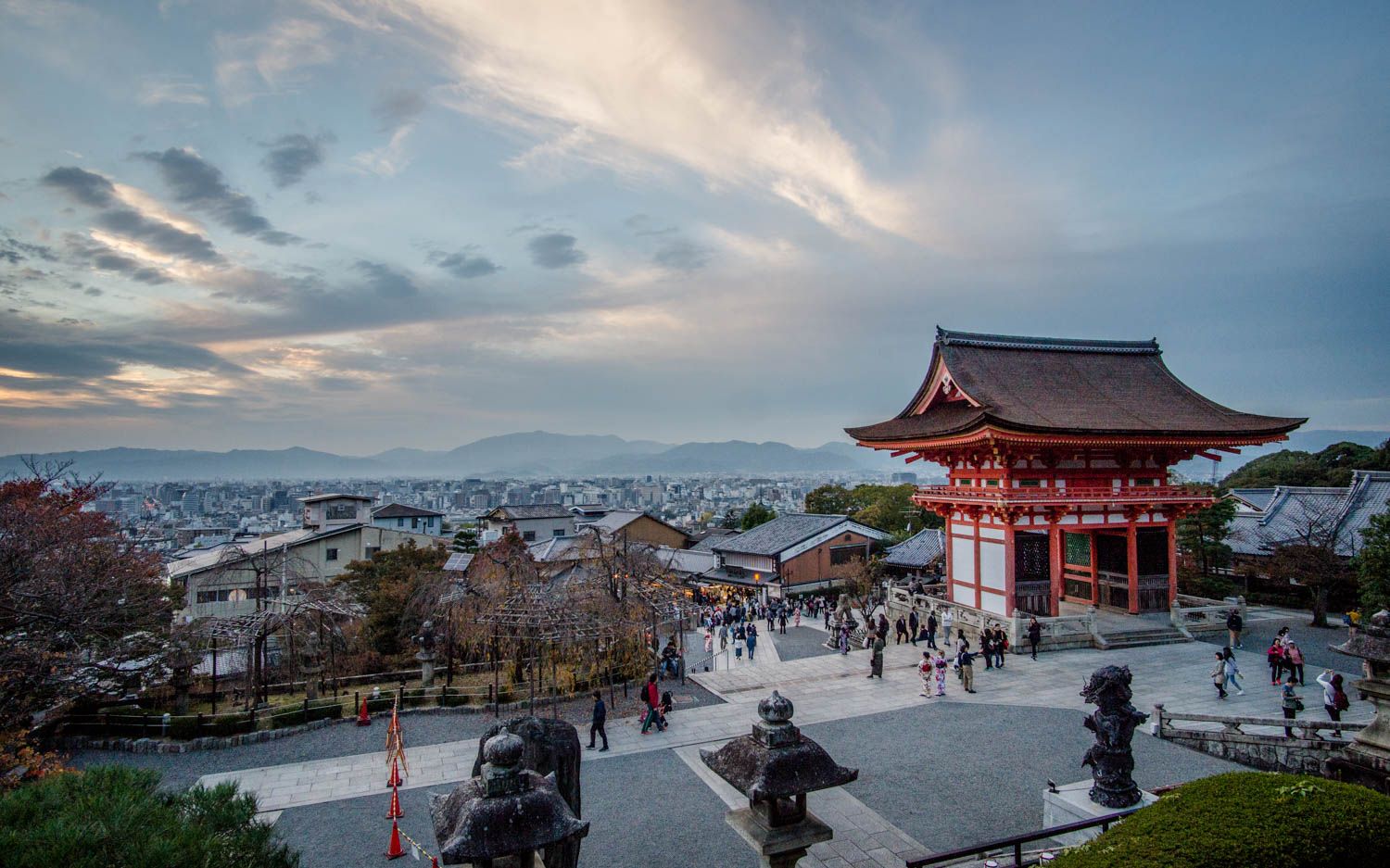 Kiyomizu Temple, a UNESCO World Heritage site